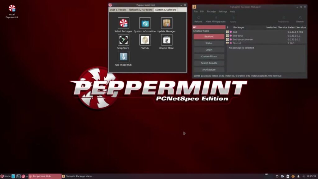 PeppermintOS Peppermint - Lightweight Linux Distribution Based on Debian or Devuan