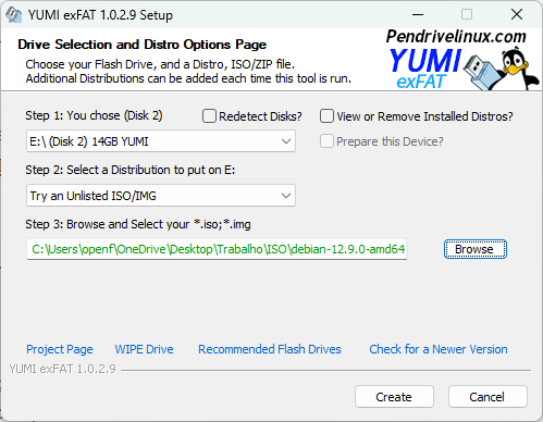 YUMI - Seleção de ISO para Multiboot USB YUMI - Seleção de ISO para Multiboot USB