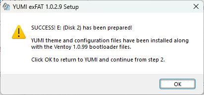 YUMI - Sucesso na Preparação do PENDRIVE MULTIBOOT USB YUMI - Sucesso na Preparação do PENDRIVE MULTIBOOT USB