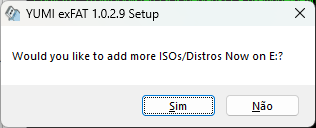 YUMI - Selecionando mais de uma ISO para Multiboot USB YUMI - Selecionando mais de uma ISO para Multiboot USB