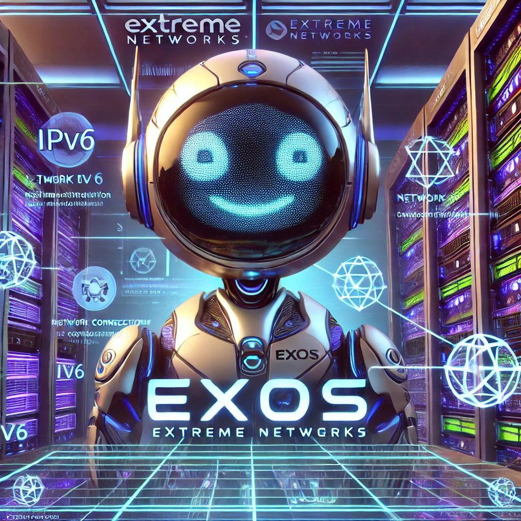 Exos - Laboratório de IPv6, configuração de VLAN, IPv6 e RA